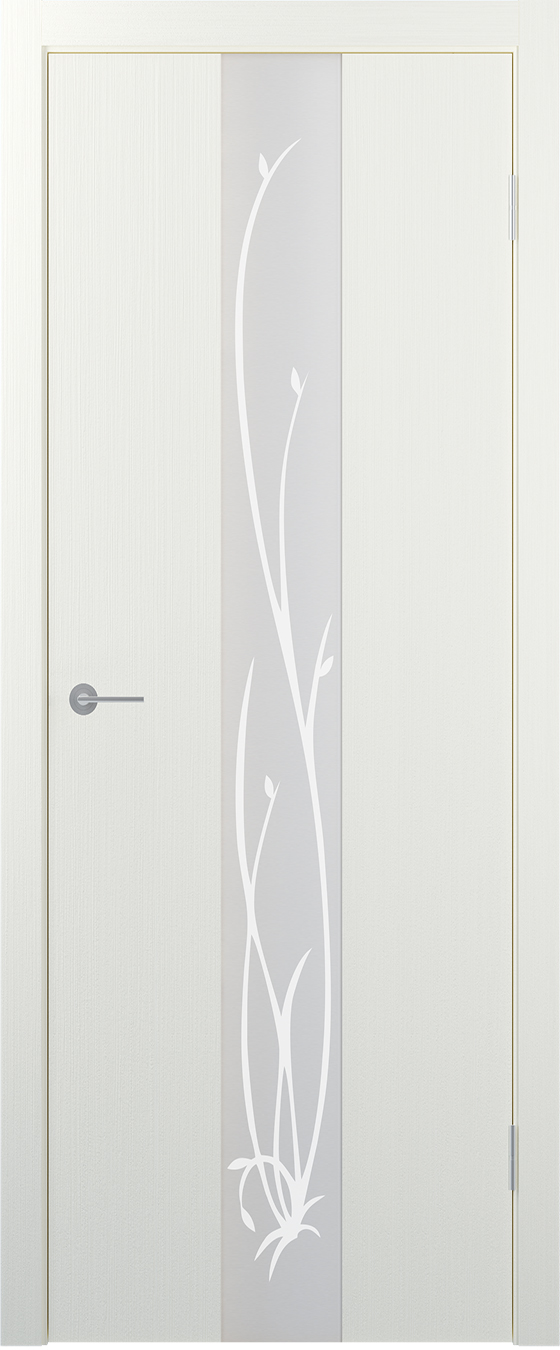 ST13 ДО зеркало матовое с рис. 800*2000 Айс