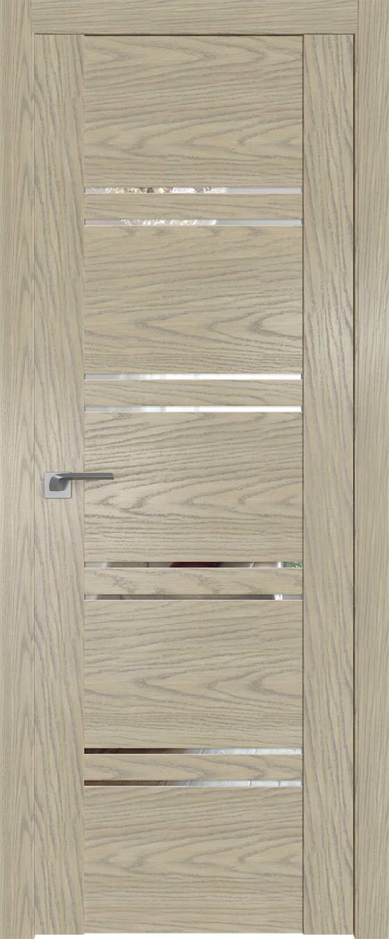 2.80N прозрачное 800*2000 Дуб Скай Крем