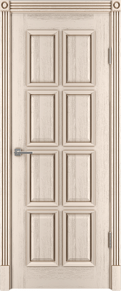 Лондон ДГ Ф8 800*2000 Эмаль ваниль