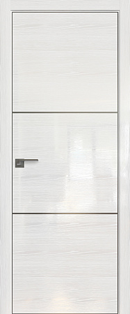 2STK 800*2000 Pine white glossy матовая с 4-х сторон Eclipse 190