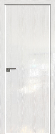 6STK белый лак 800*2000 Pine white glossy хром черная с 4-х сторон