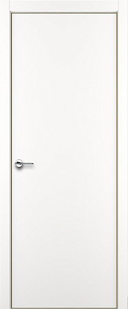 Elen ДГ ART Lite 800*2000 Белая эмаль (43) ALU Золотая