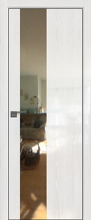 5STK зеркало 800*2000 Pine white glossy хром черная с 4-х сторон