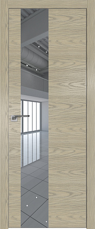 5NK Lacobel зеркало 800*2000 Дуб Скай Крем матовая с 4-х сторон