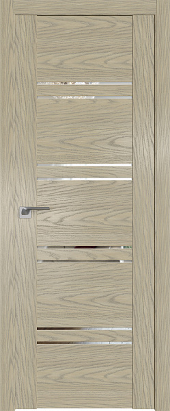 2.80N прозрачное 800*2000 Дуб Скай Крем