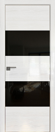 10STK черный лак 800*2000 Pine white glossy хром с 4-х сторон